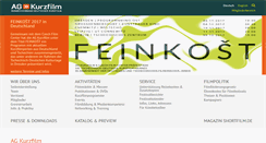 Desktop Screenshot of ag-kurzfilm.de